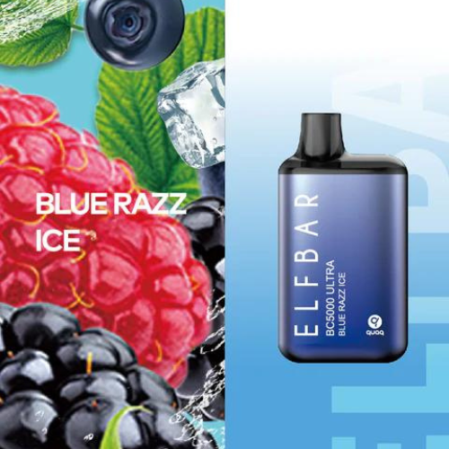 Elf Bar BC5000 Ultra Blue Razz Ice