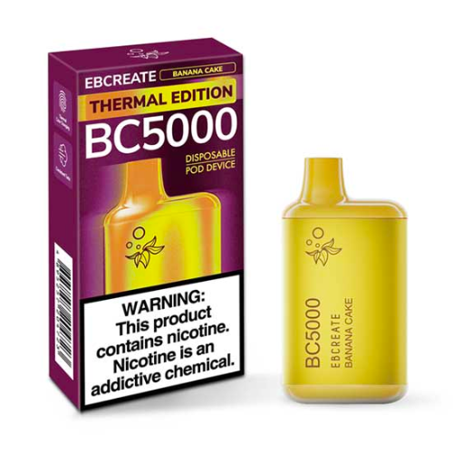 Elf Bar BC 5000 Thermal Edition Banana Cake Elf Bar BC 5000 Thermal Edition Banana Cake
