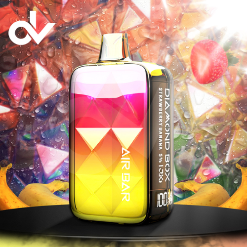 Air Bar Diamond Box Strawberry Banana