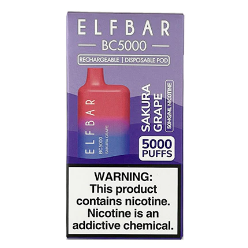 Elf Bar BC 5000 Sakura Grape