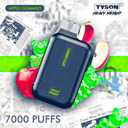 Tyson 2.0 Vape HeavyWeight Apple Gummies