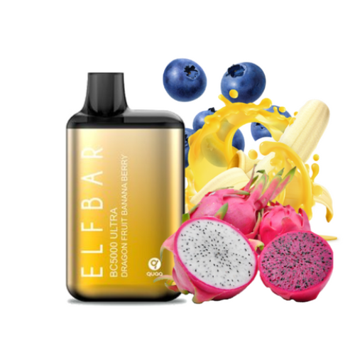 Elf Bar BC5000 Ultra Dragonfruit Banana Berry