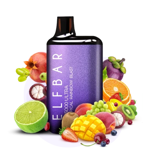 Elf Bar BC5000 Ultra Tropicana Rainbow Blast