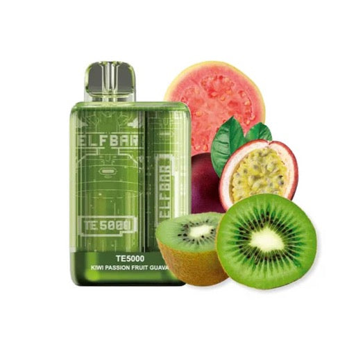 Elf Bar TE5000 Kiwi Passion Fruit Guava