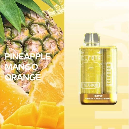 Elf Bar TE5000 Pineapple Mango Orange Elf Bar TE5000 Pineapple Mango Orange