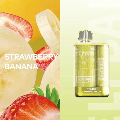 Elf Bar TE5000 Strawberry Banana