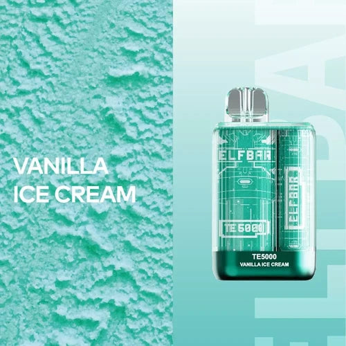 Elf Bar TE5000 Vanilla Ice Cream Elf Bar TE5000 Vanilla Ice Cream