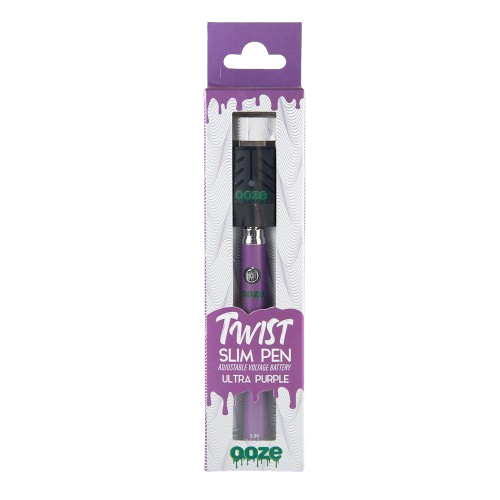 Ooze Slim Pen Twist Battery 320 mAh + Smart USB - PURPLE - Ock Online