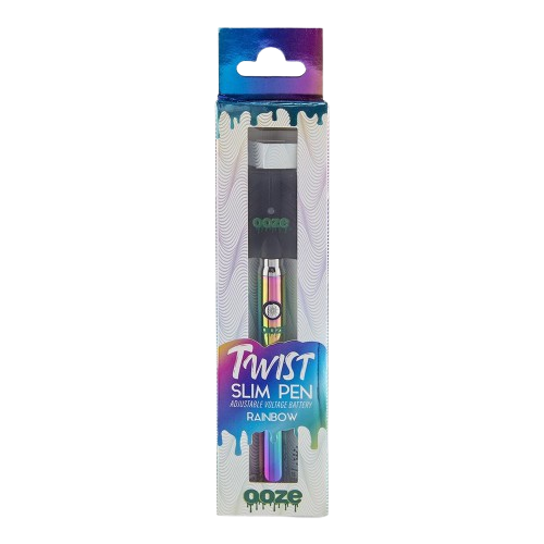Ooze Slim Pen Twist Battery 320 mAh + Smart USB - RAINBOW - Ock Online