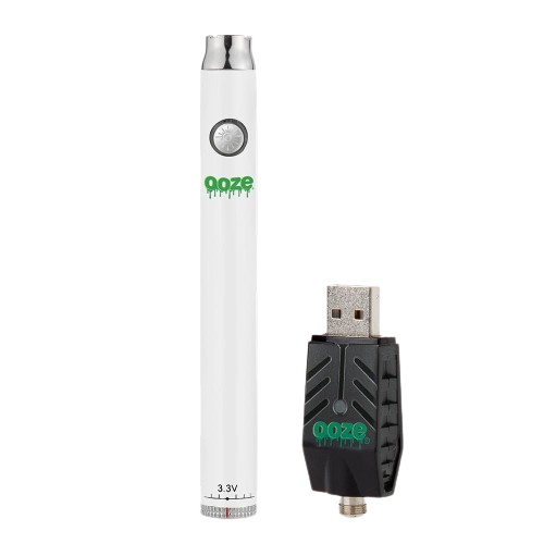 Ooze Slim Pen Twist Battery 320 mAh + Smart USB - WHITE - Ock Online