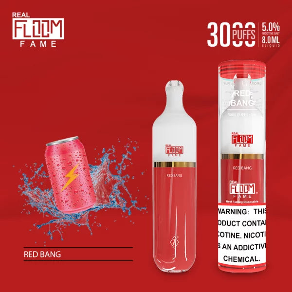 Red Bang Flum Float Flum Float 5% 3000 Puffs Disposable Vape Red Bang Flum Float Flum Float 5% 3000 Puffs Disposable Vape