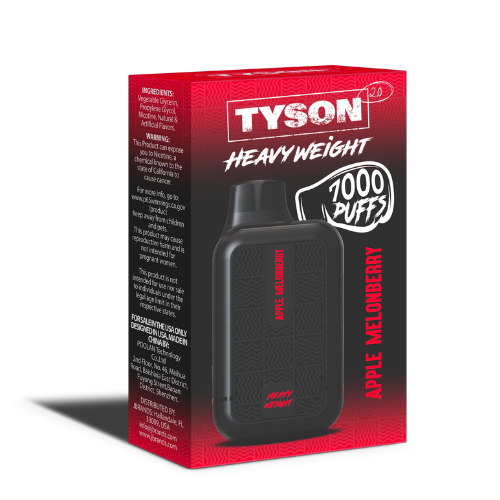 Tyson 2.0 Vape Heavyweight Apple MelonBerry