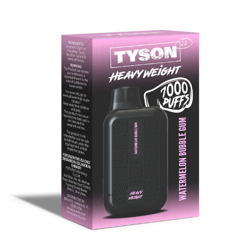 Tyson 2.0 Vape HeavyWeight Watermelon Bubble Gum