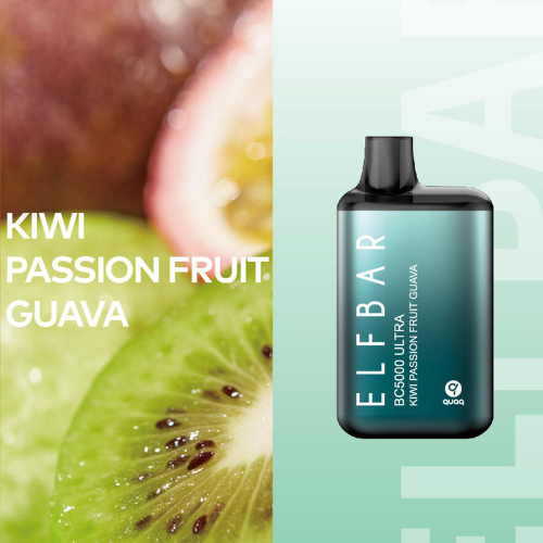 Elf Bar BC5000 Ultra Kiwi Passion Fruit Guava