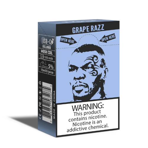 Tyson 2.0 Vape HeavyWeight Grape Razz