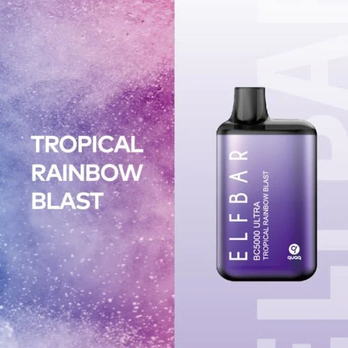 Elf Bar BC5000 Ultra Tropicana Rainbow Blast
