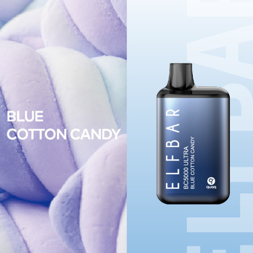 Elf Bar BC5000 Ultra Blue Cotton Candy