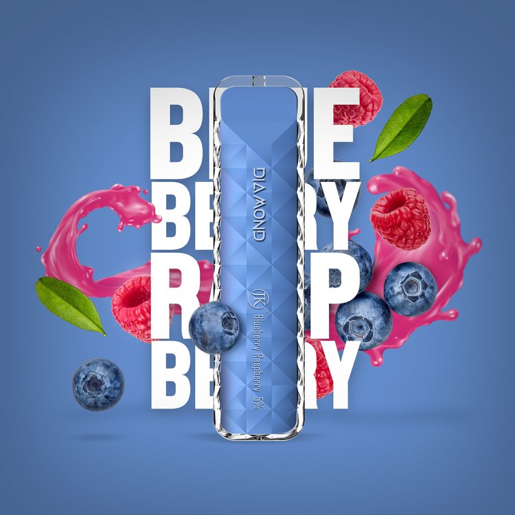 Air Bar Diamond Blueberry Raspberry - Ock Online