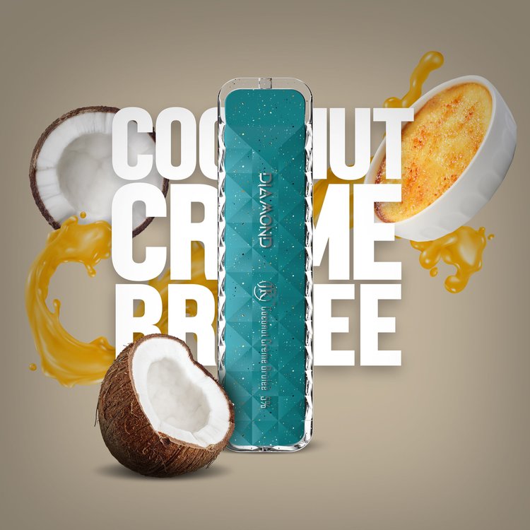 NEW! Air Bar Diamond Coconut Creme Burlee - Ock Online