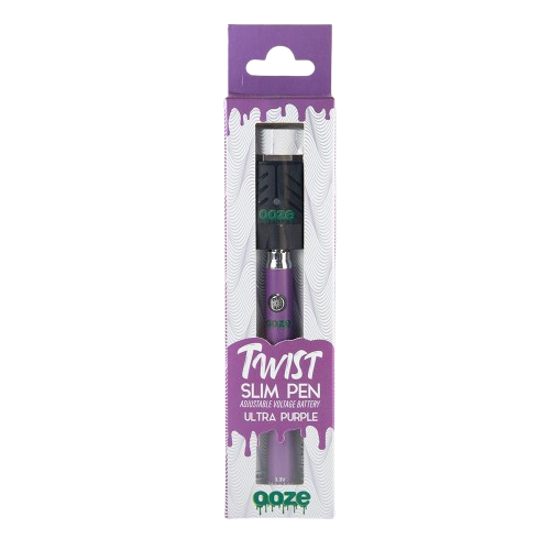 Ooze Slim Pen Twist Battery 320 mAh + Smart USB -  PURPLE - Ock Online