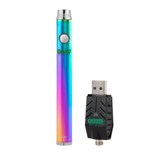 Ooze Slim Pen Twist Battery 320 mAh + Smart USB - RAINBOW - Ock Online
