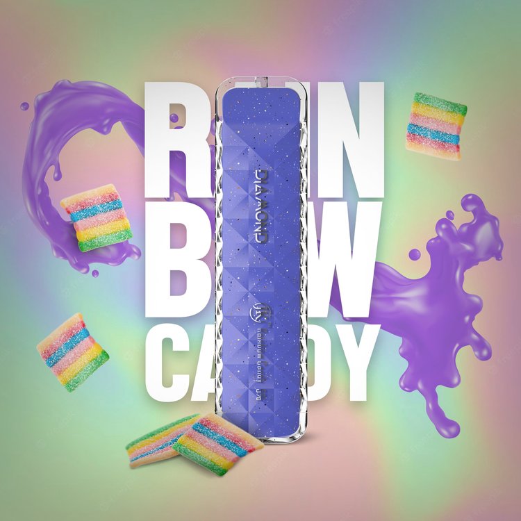 NEW! Air Bar Diamond Rainbow Candy - Ock Online
