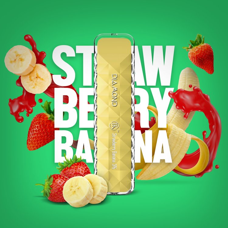 Air Bar Diamond Strawberry Banana - Ock Online