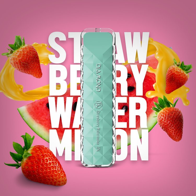 Air Bar Diamond Strawberry Watermelon - Ock Online