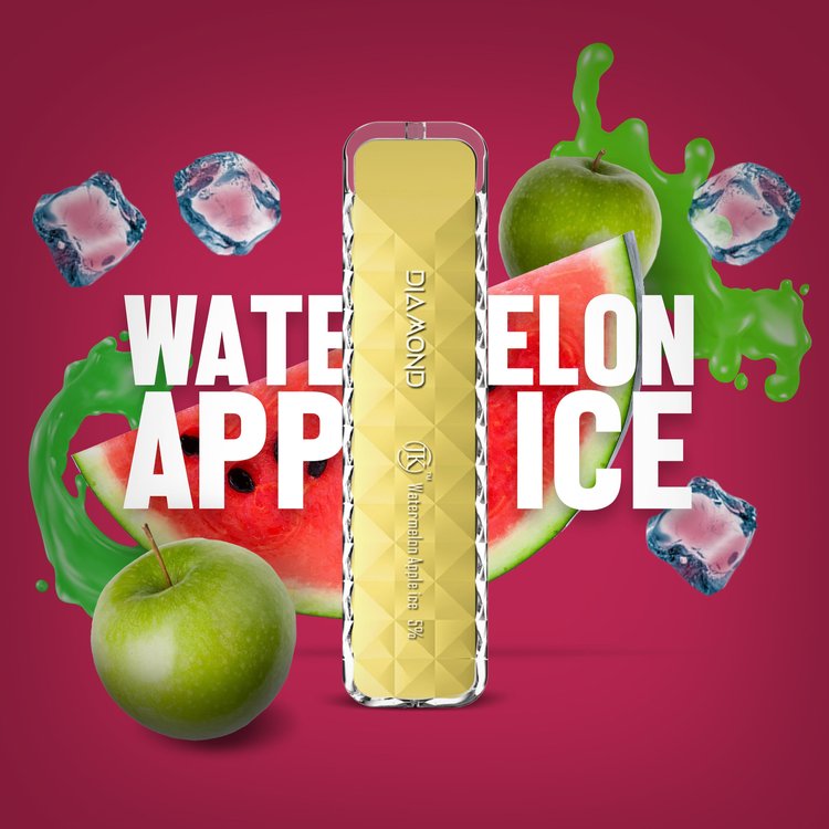 Air Bar Diamond Watermelon Apple Ice - Ock Online