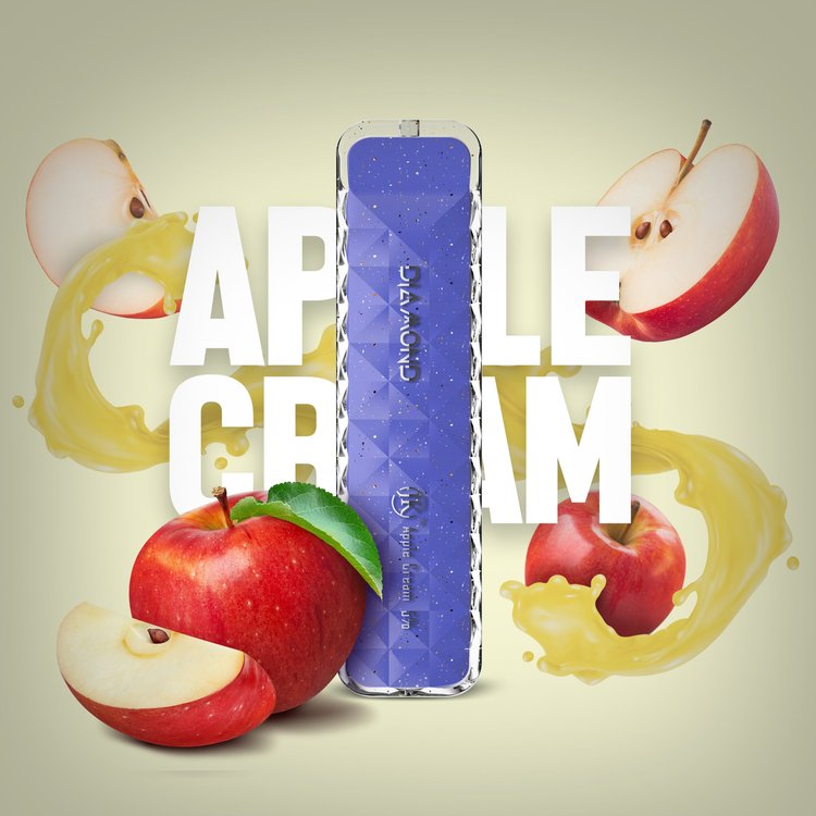 NEW! Air Bar Diamond Apple Cream - Ock Online